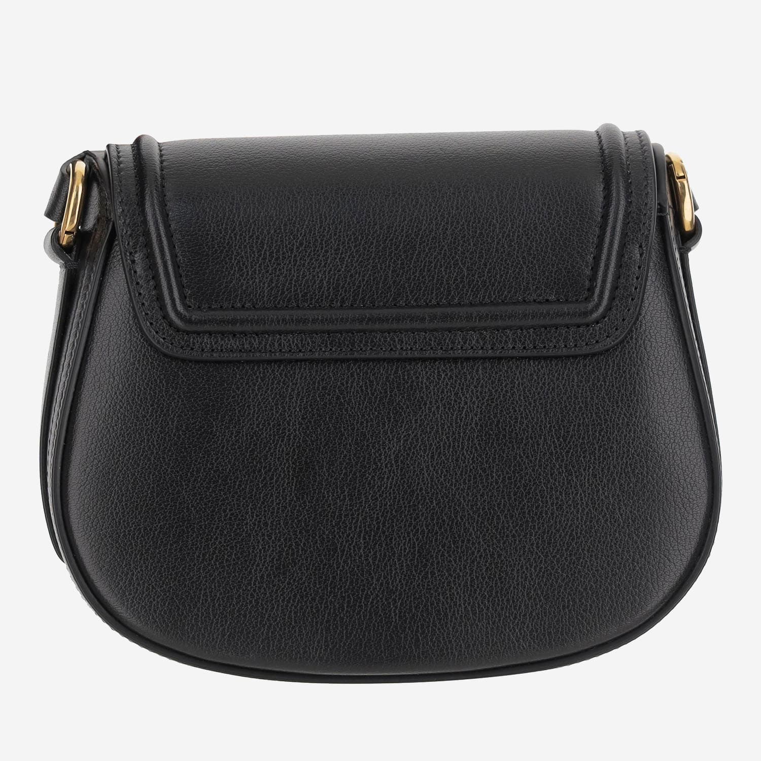 Chloé Grained Leather Bag With Logo
