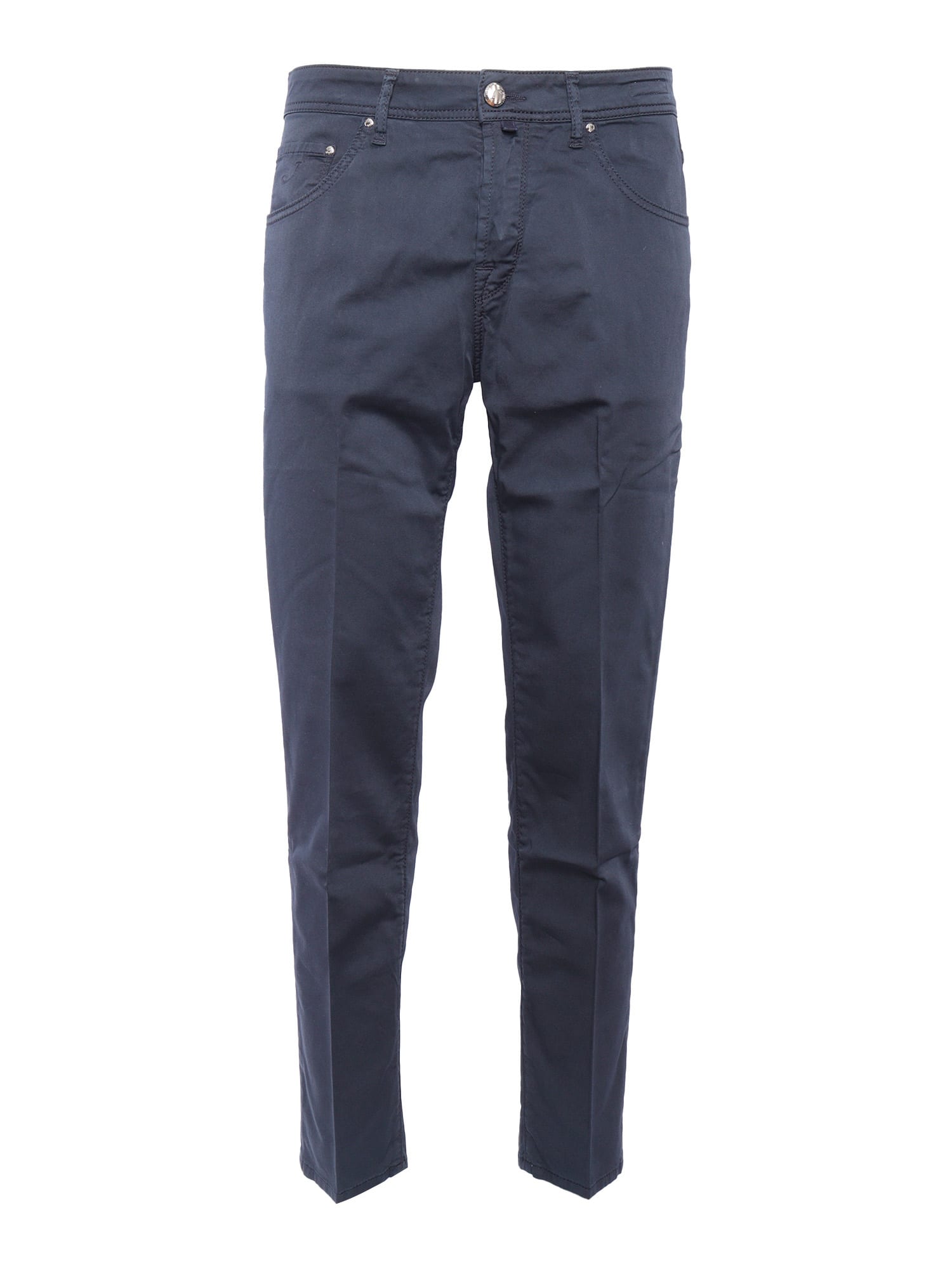 Cropped Slim Fit 5 Pocket Pants