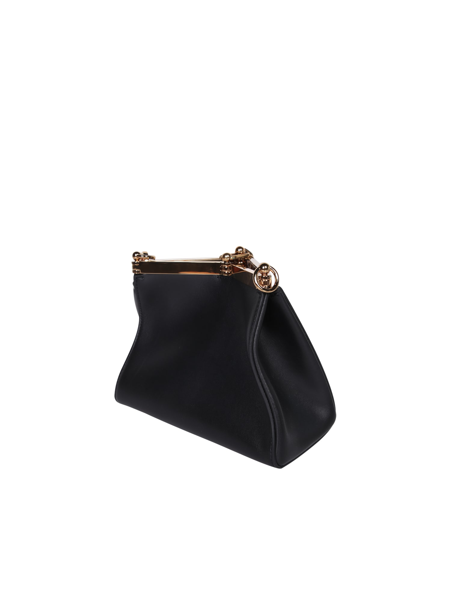 Shop Etro Vela Mini Black Bag