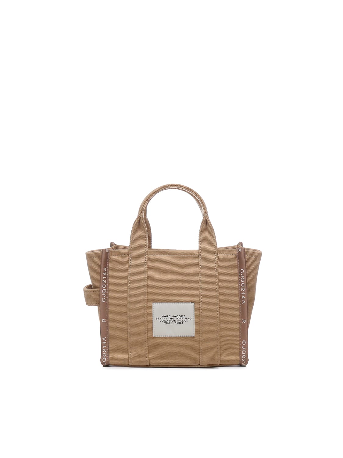 Shop Marc Jacobs Borsa La Borsa Piccola In Jacquard In Brown