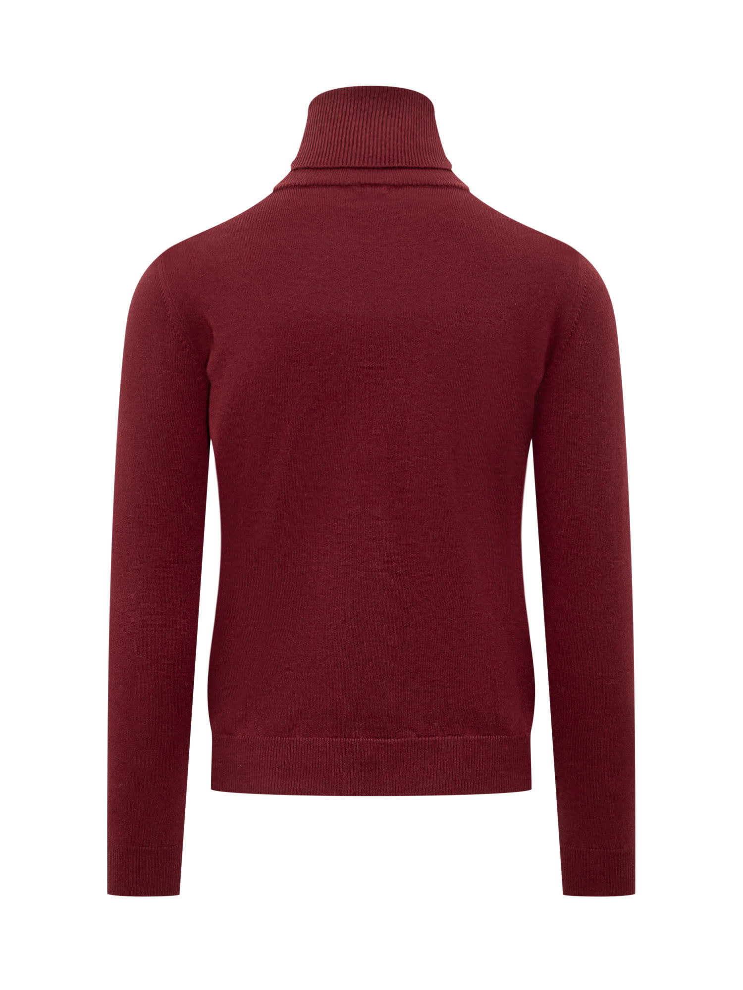 Shop Malo Cashmere Sweater In Bordeaux