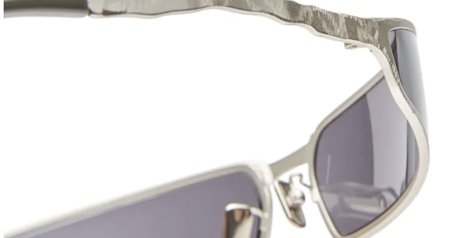 Kuboraum Mask H34 Sm - Silver Matt Sunglasses In Black