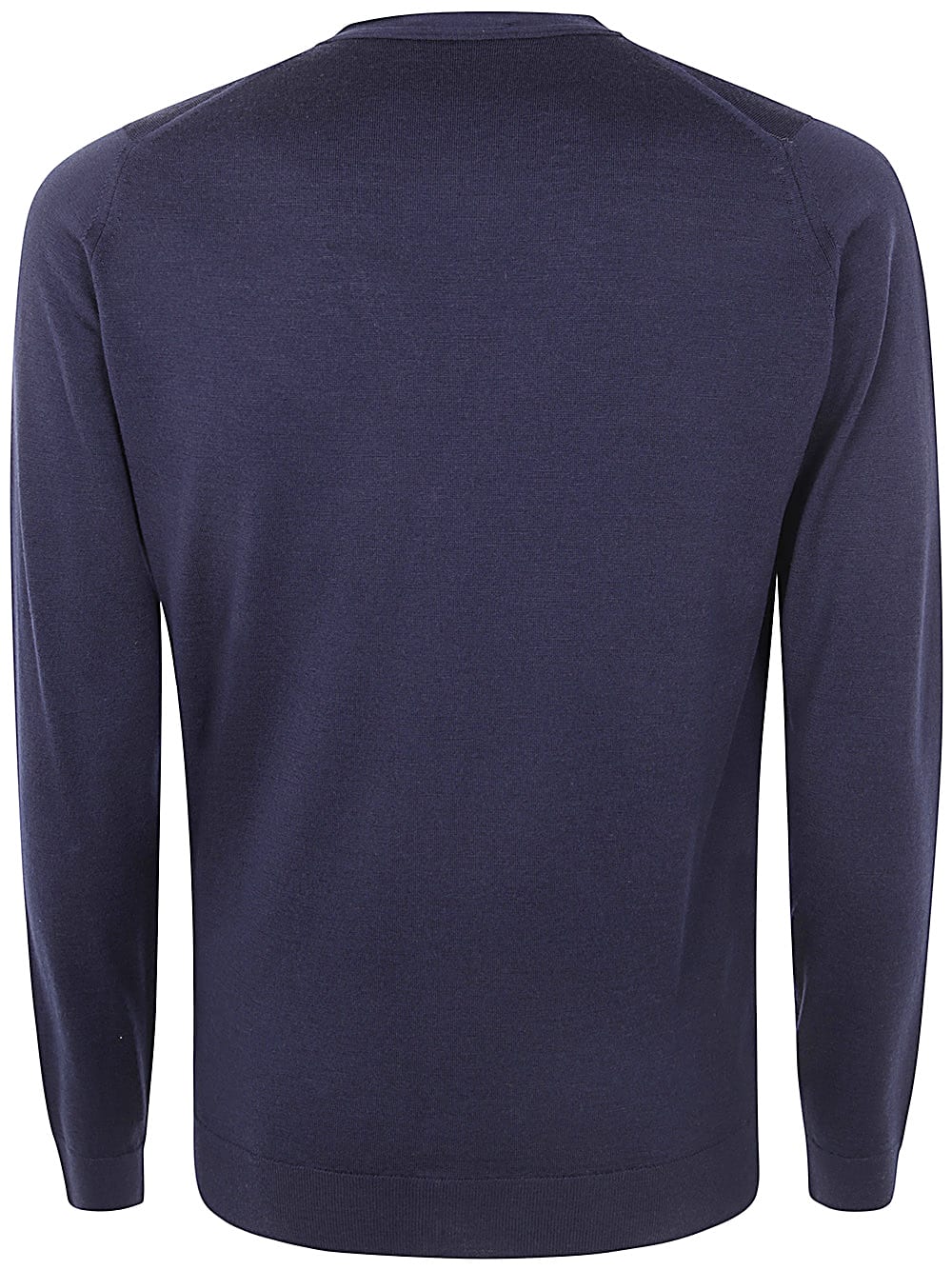 Shop John Smedley Petworth Cardigan Fashioned Vn Ls In Midnight