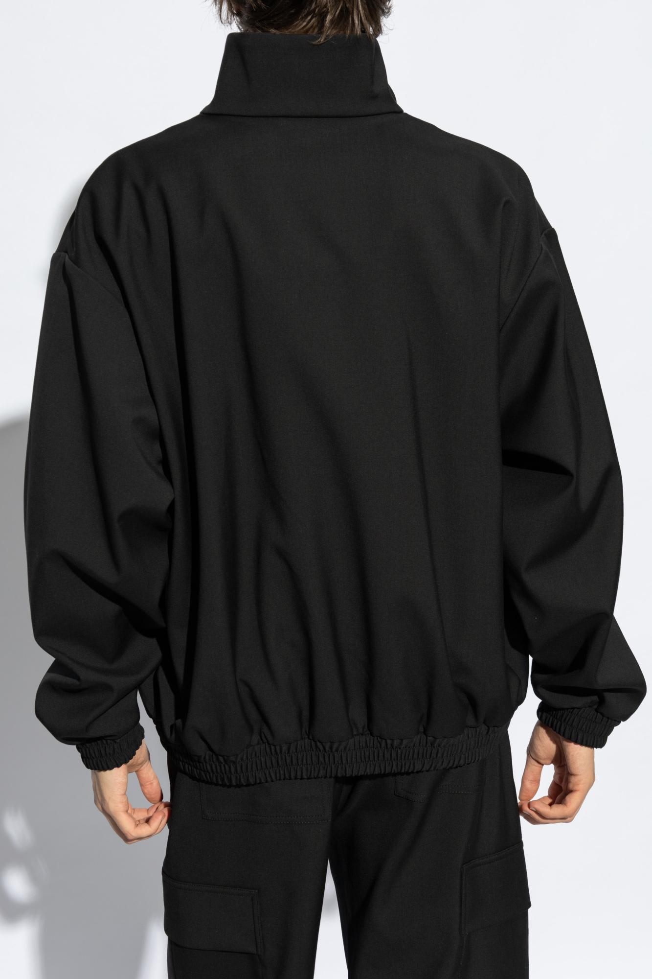 Dolce & Gabbana Wool Bomber Jacket - Men's - Wool In Black