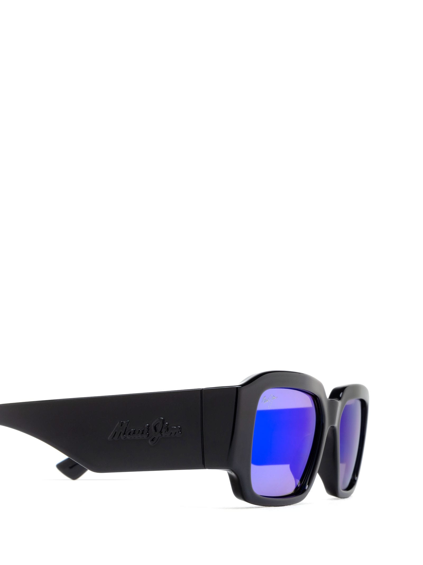 Shop Maui Jim Mj0639s Black Sunglasses