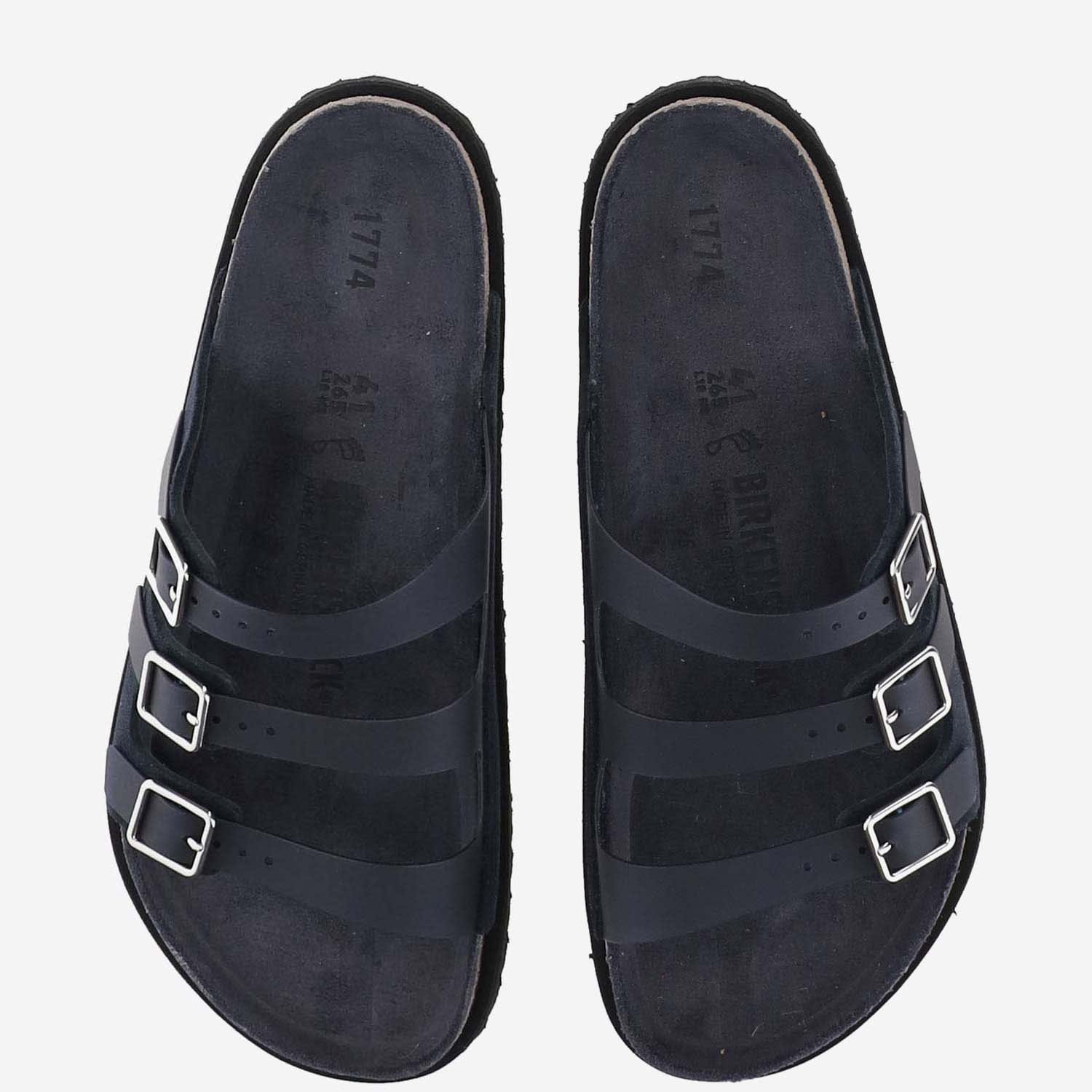 Shop Birkenstock Sandals 1774 Florida In Blue