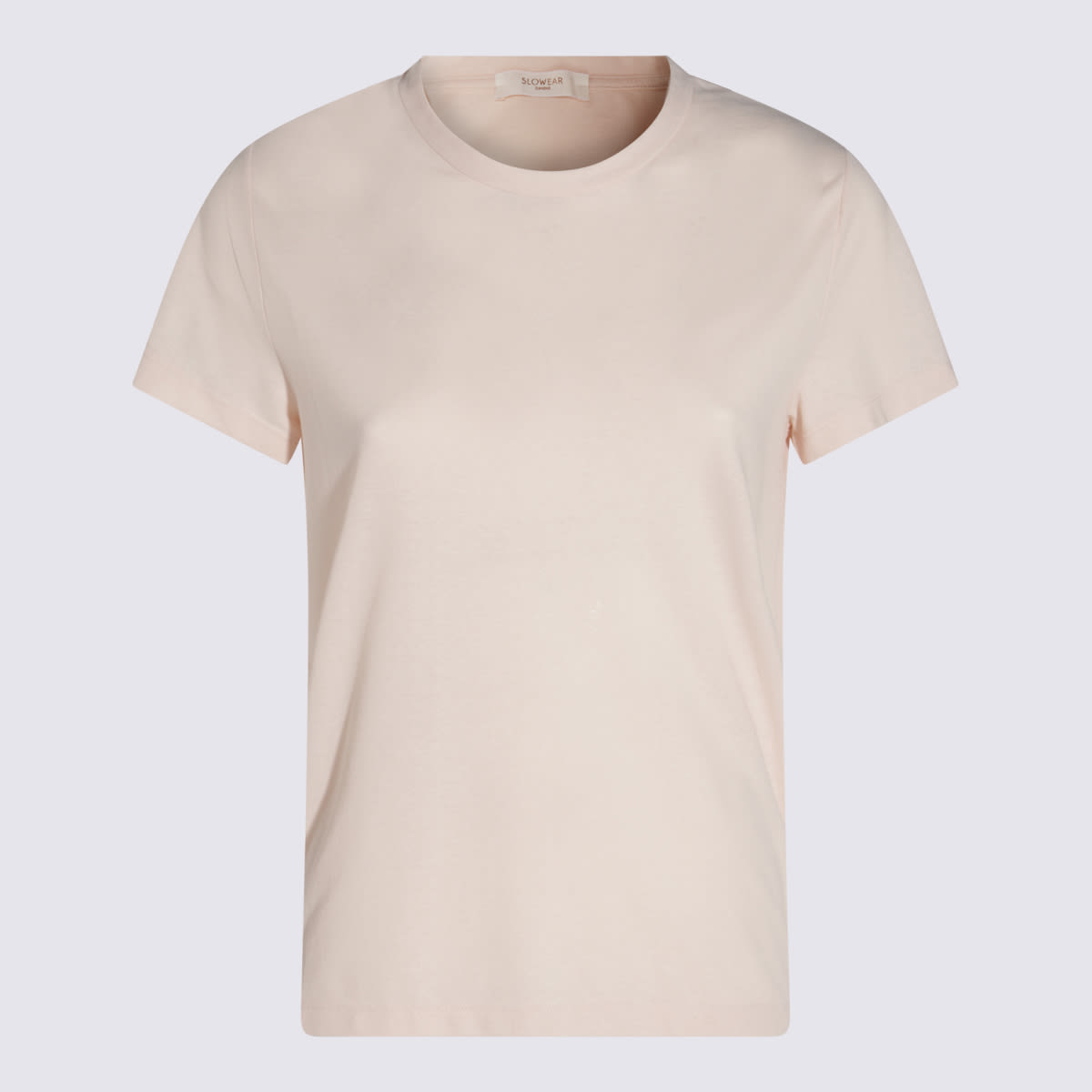 Beige Cotton T-shirt