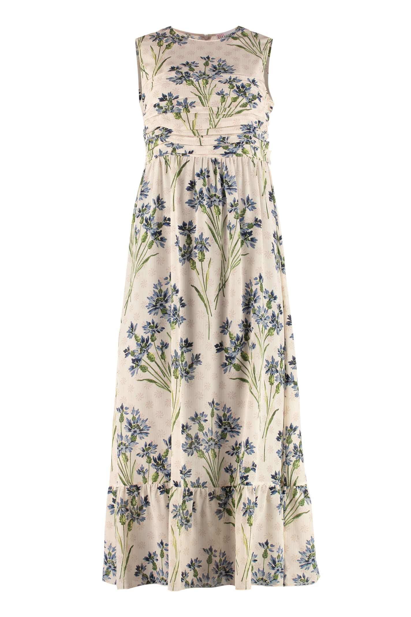 red valentino floral dress