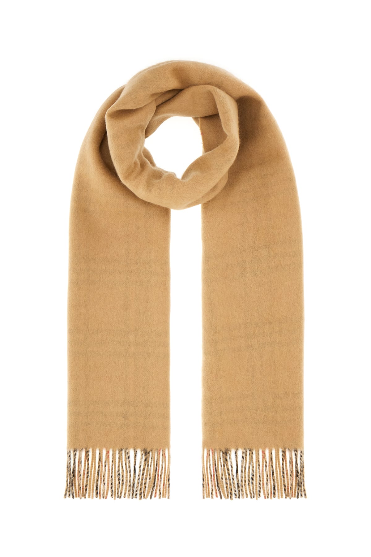 Burberry Embroidered Cashmere Reversible Scarf In A7026