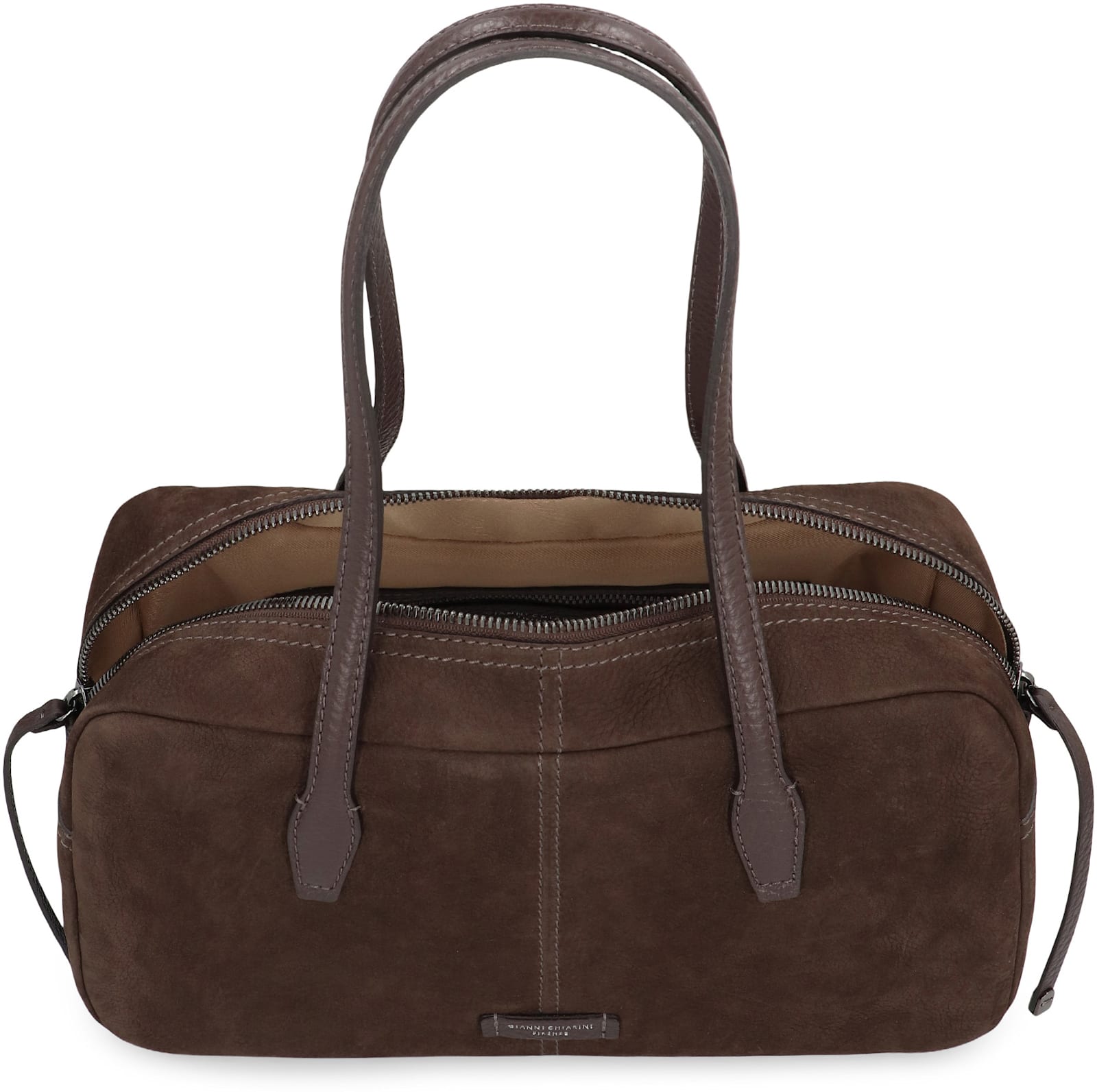 Gianni Chiarini Handbag Aryna In Leather In Brown