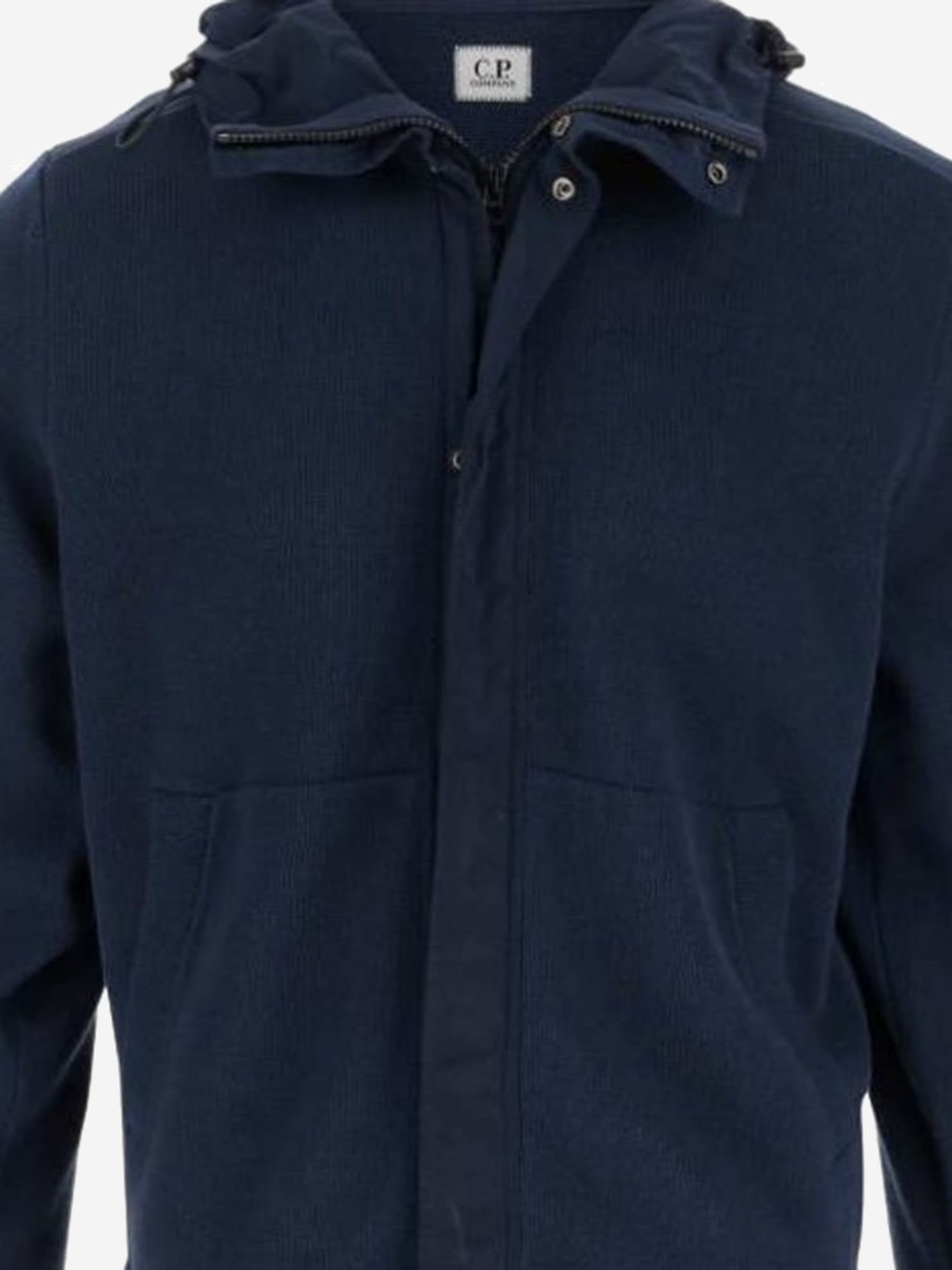 C.p. Company Cp Company Cotton Sweatshirt With Logo In Blue