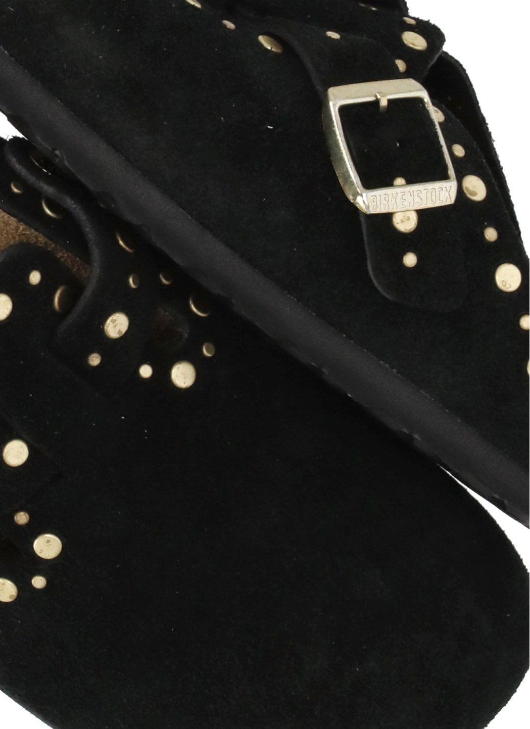 Birkenstock Contoured Sandals With Adjustable Straps And Ergonomic Footbed In Black