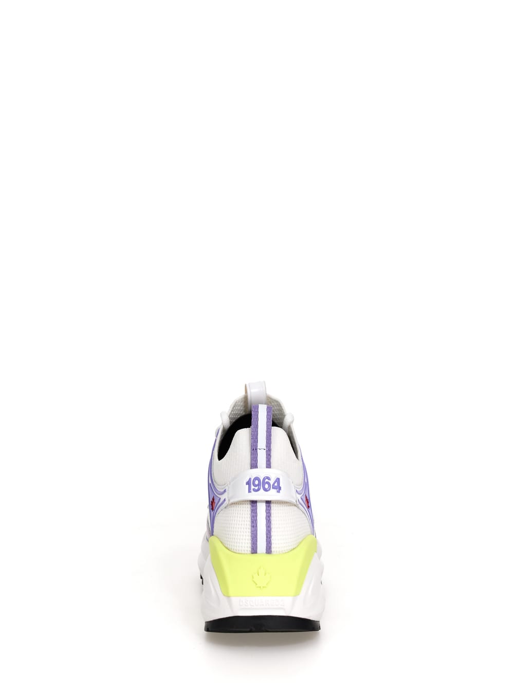 Shop Dsquared2 Dash Multicolor Low Top Sneakers With 1964 Logo In Techno Fabric Woman