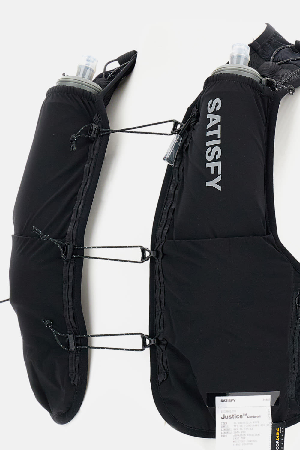 Satisfy X Hydrapak Vest And Flasks Set In Black