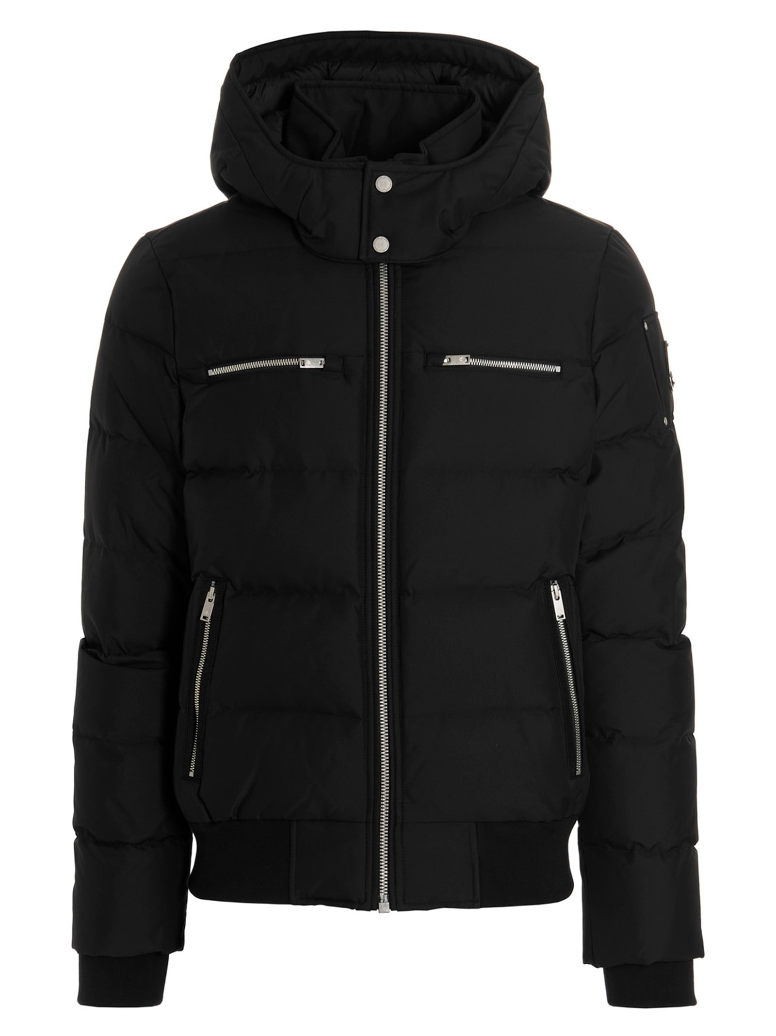 Moose Knuckles Cloud Down Jacket In Black