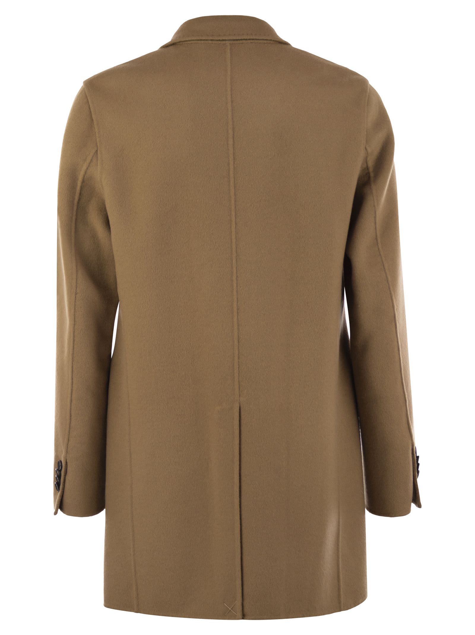 Paltò Paltó Gregorio - Double-breasted With Double Lance Lapels In Camel