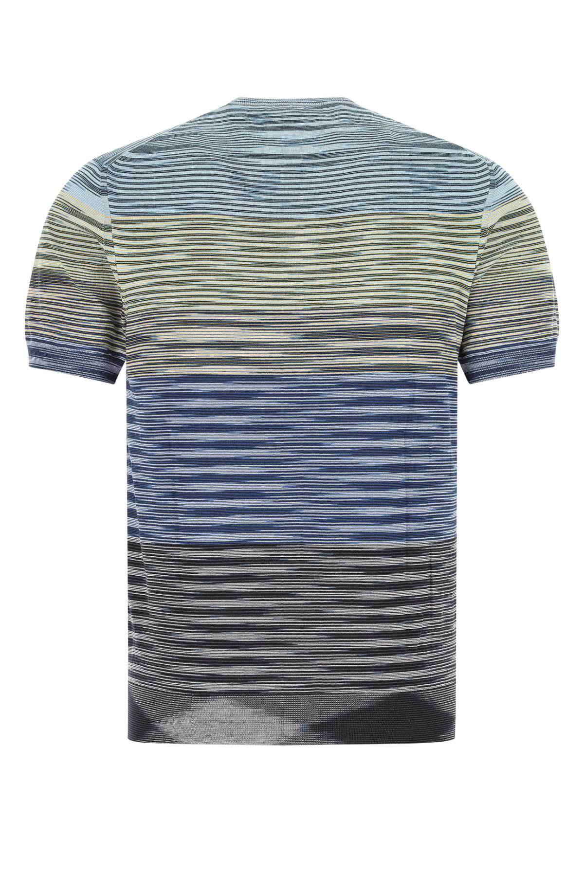 Shop Missoni Embroidered Cotton T-shirt In Sm81l