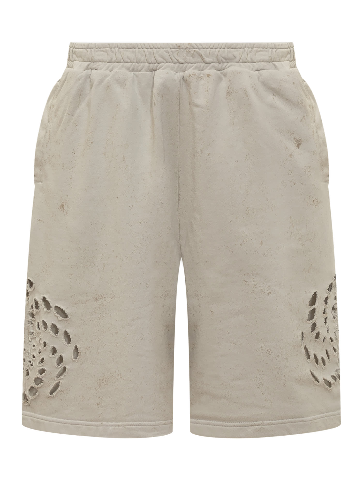 Shorts With Vortex Pattern