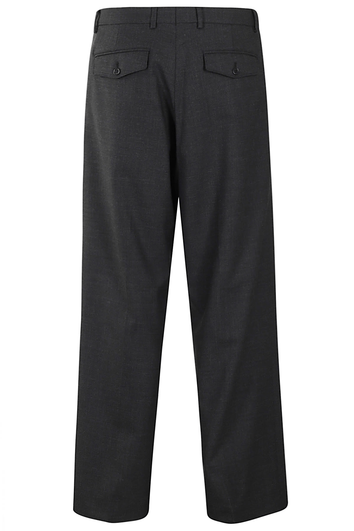 Shop Sunflower Wide Pleated Trouser In Antracite