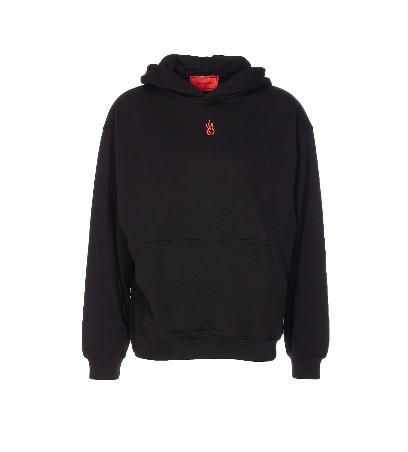 Vision Of Super Flames Hoodie In Black