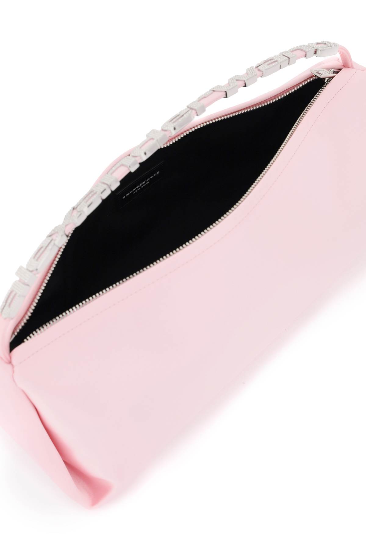 Shop Alexander Wang Large Marques Bag In Light Pink