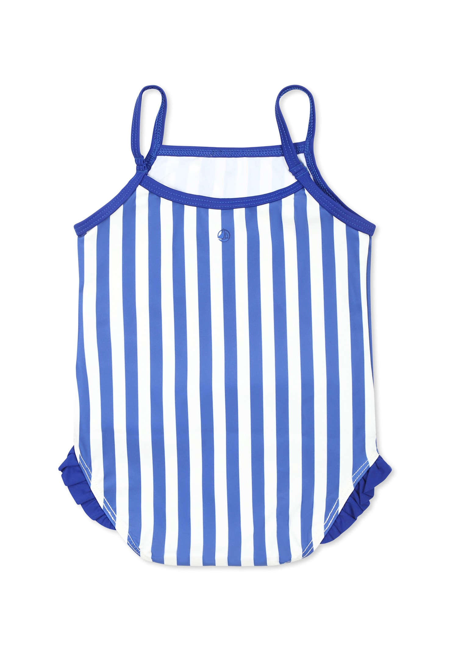 Petit Bateau Light Blue Swimsuit For Baby Girl In Light Blue
