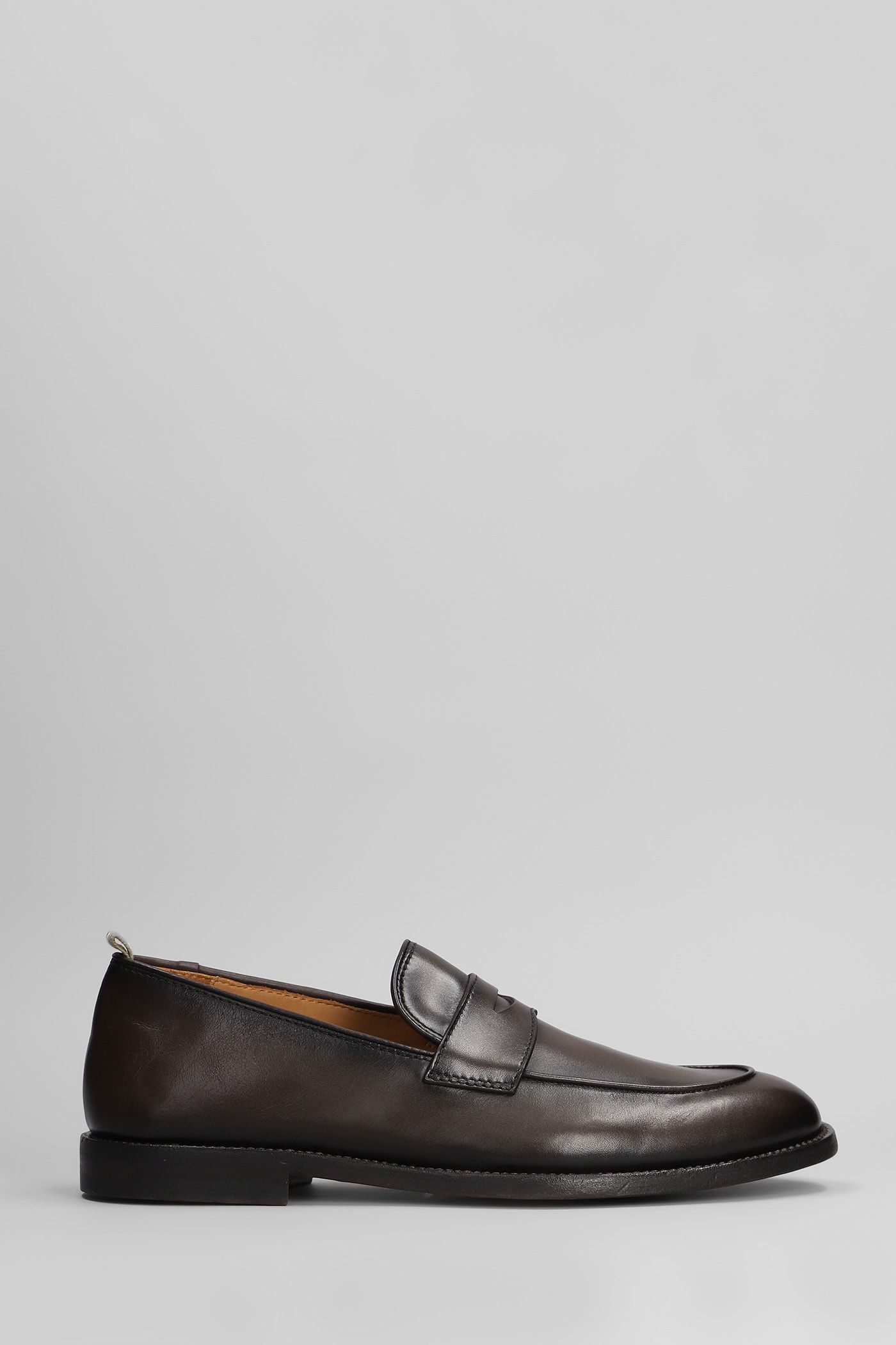 Opera 001 Loafers In Leather - Officine Creative - Modalova