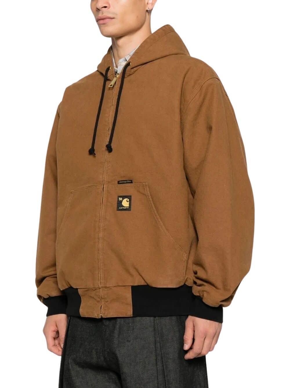 Carhartt 50 Years Anniversary Og Active Jacket Canvas Jackets Beige In Brown