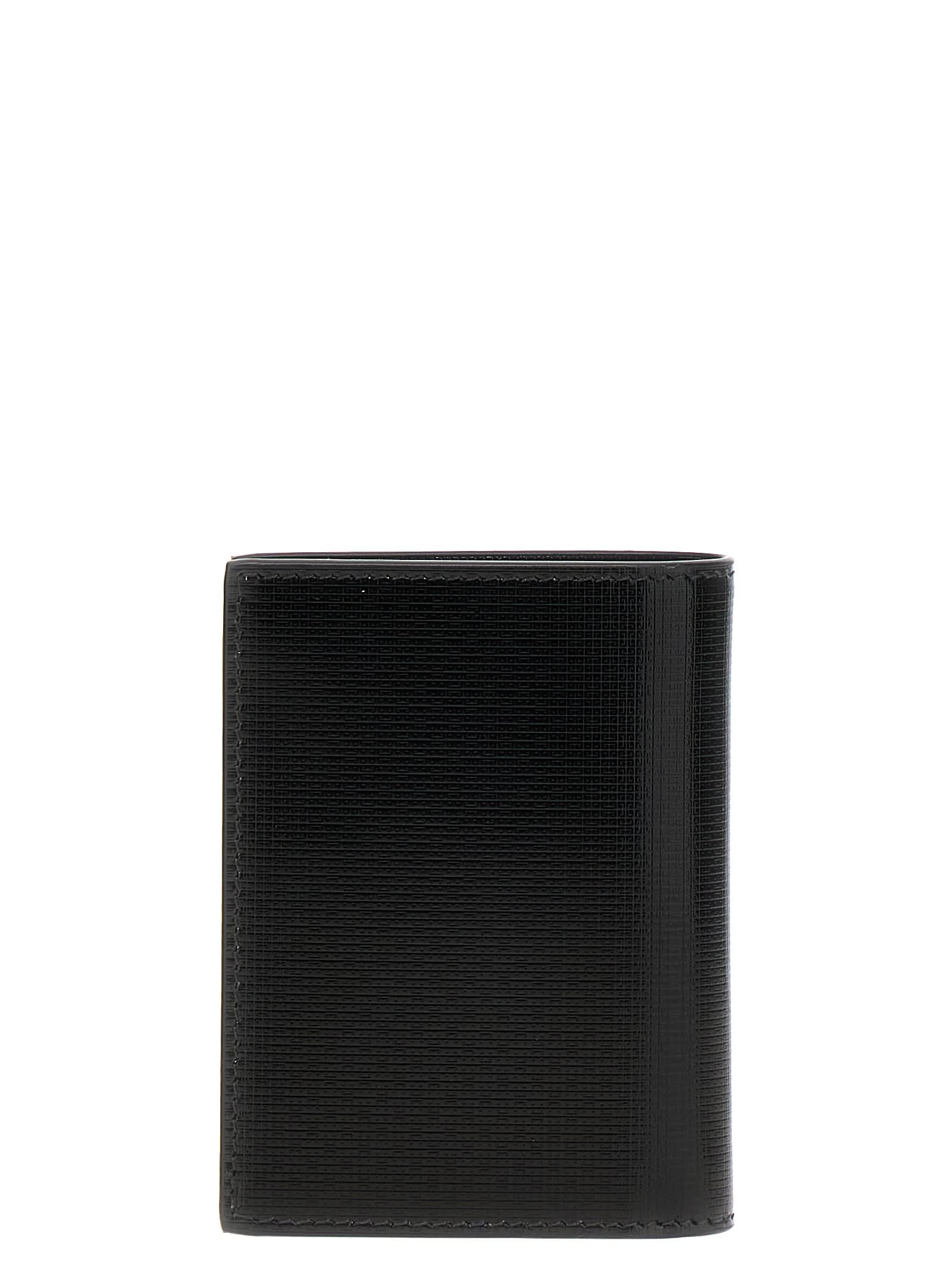 Shop Givenchy Logo Card Holder In Black