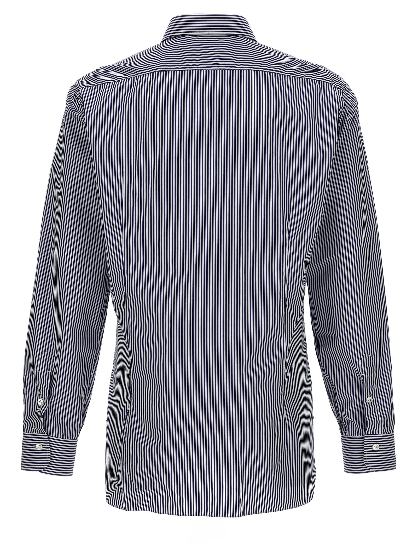 BARBA NAPOLI STRIPED SHIRT 