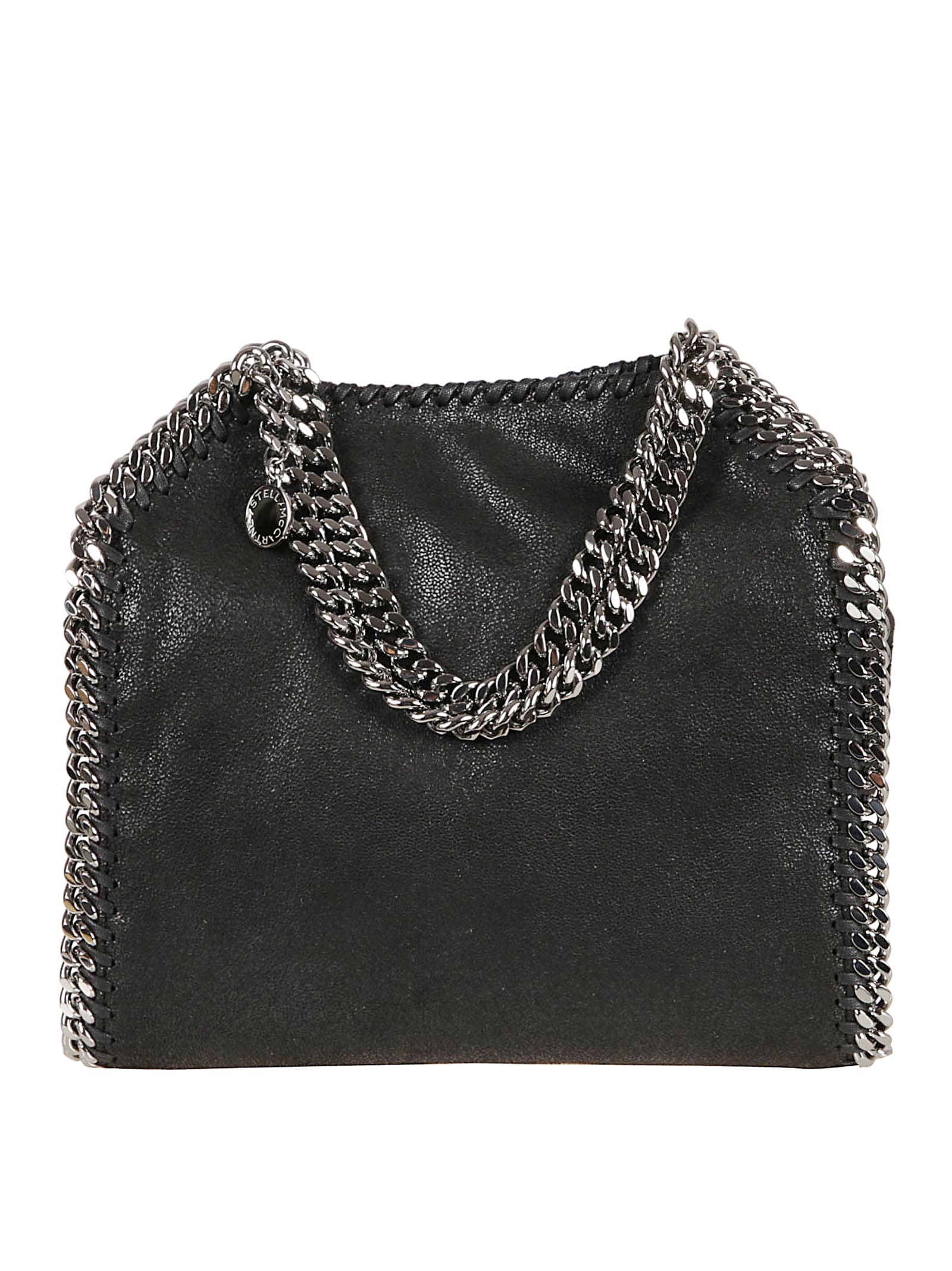 Stella Mccartney Mini Falabella Tote Bag In Black
