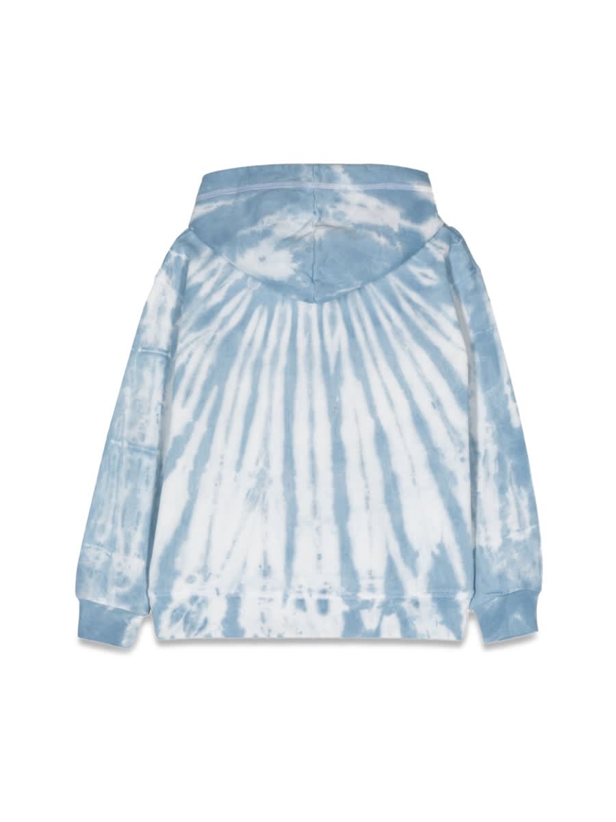Dsquared2 Slouch Fit Logo Hoodie In Multicolour