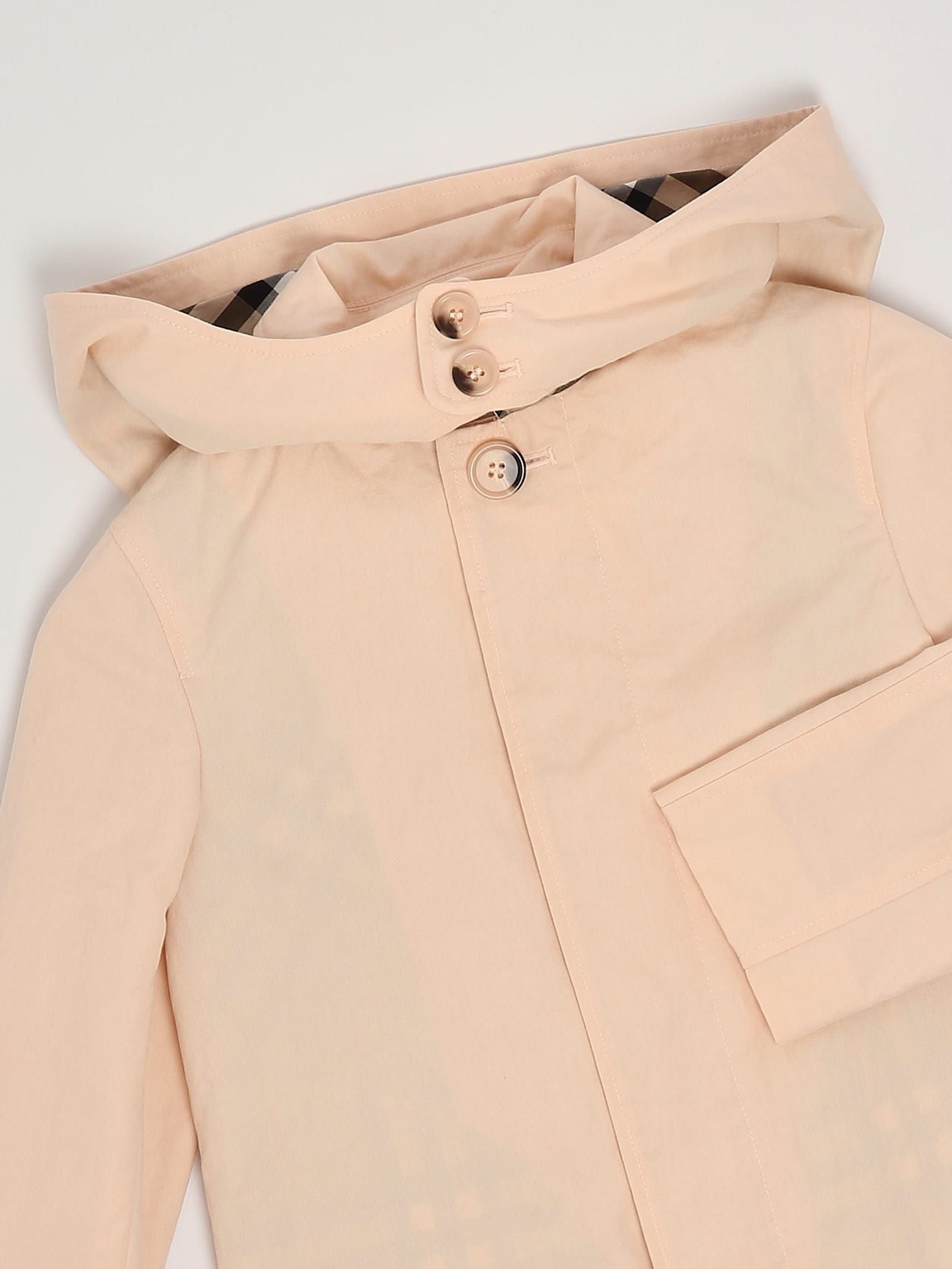 Burberry Hadley Trench Coat In Brown
