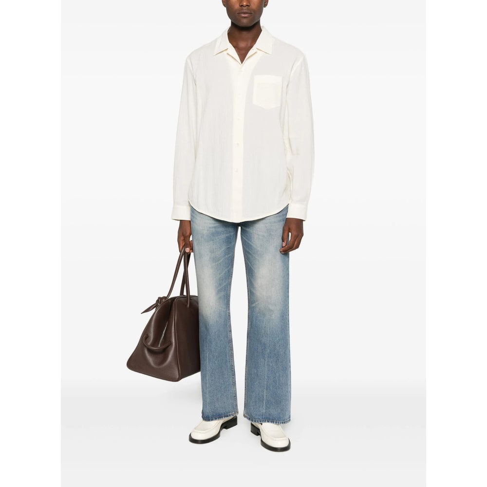 Tonywack Wide-leg Jeans In Blue