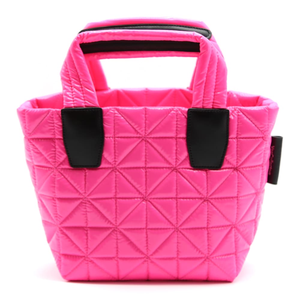 VeeCollective Small Pink Tote Vee Bag In Recycled Nylon