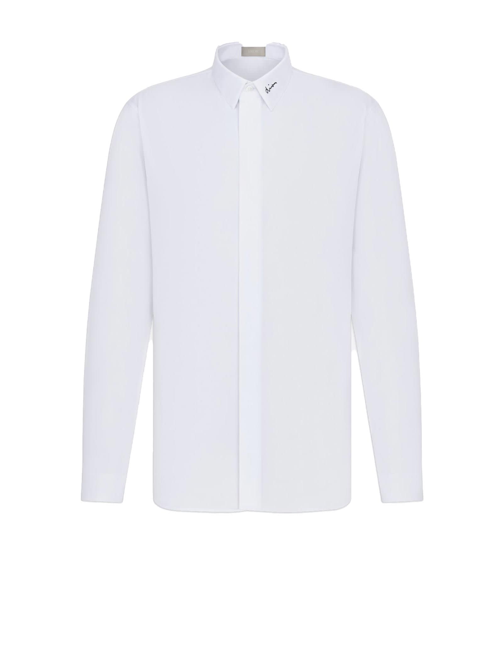 Dior Shirt In Whim White