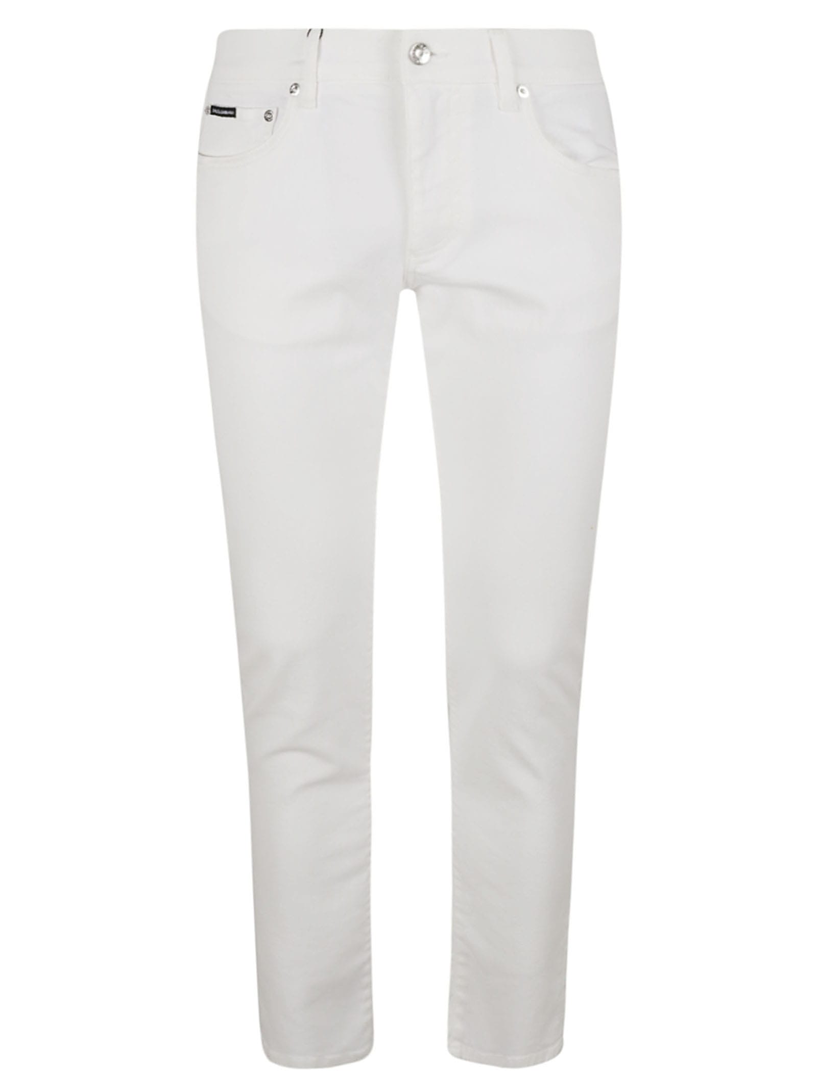 Dolce & Gabbana Classic Fitted Buttoned Jeans
