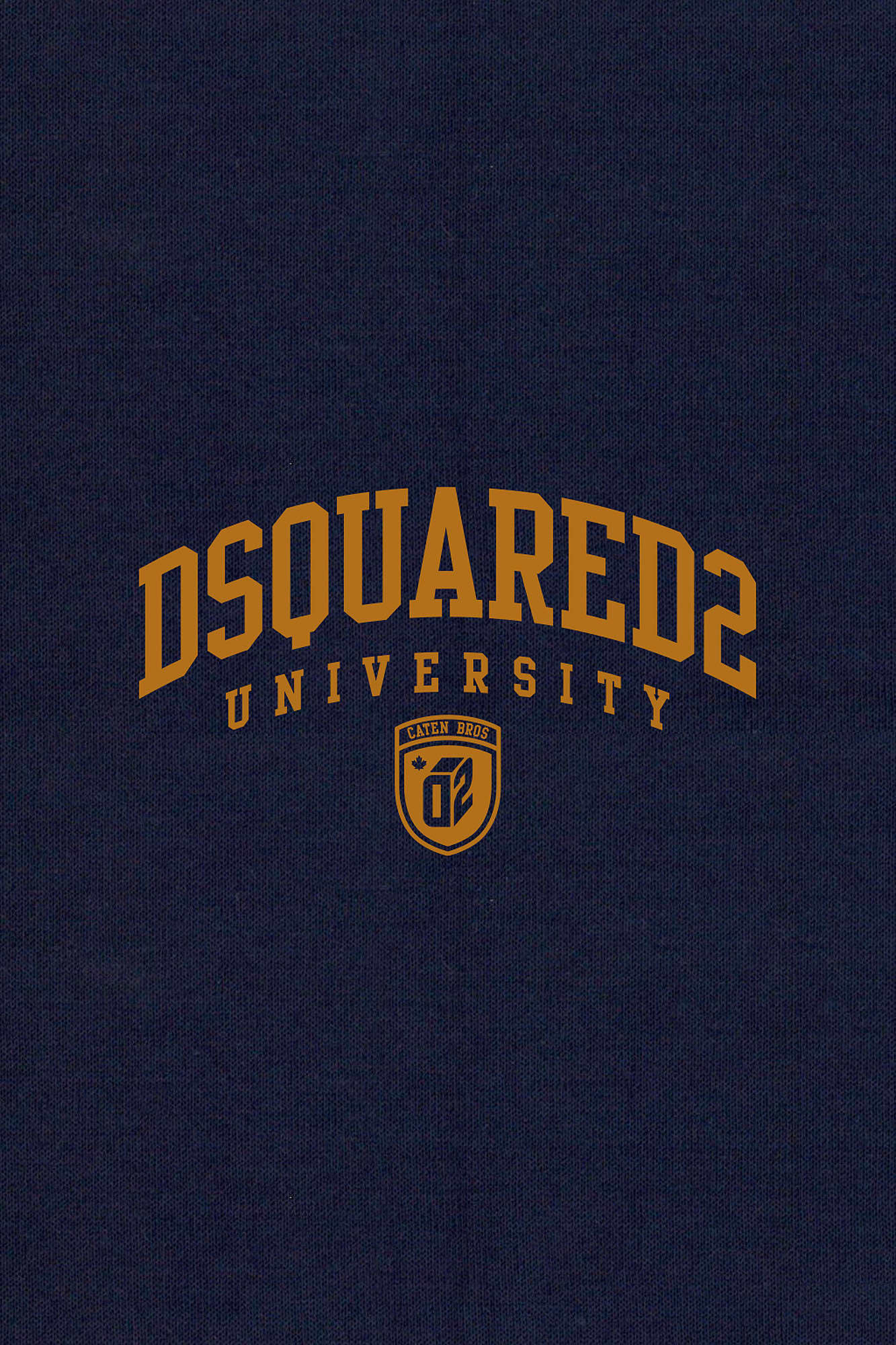 Shop Dsquared2 T-shirts In Navy Blue