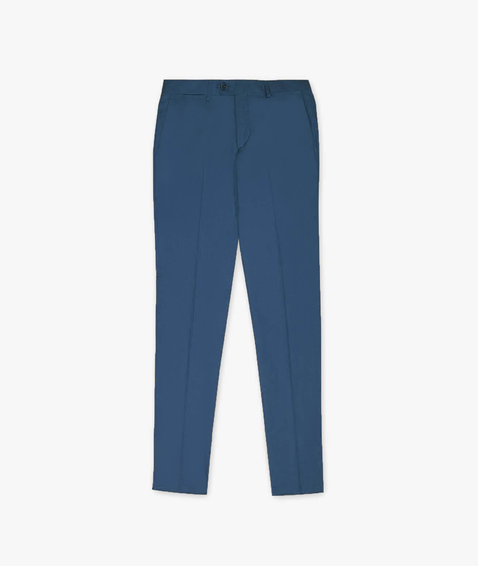 Shop Larusmiani Delon Chino Pants In Blue