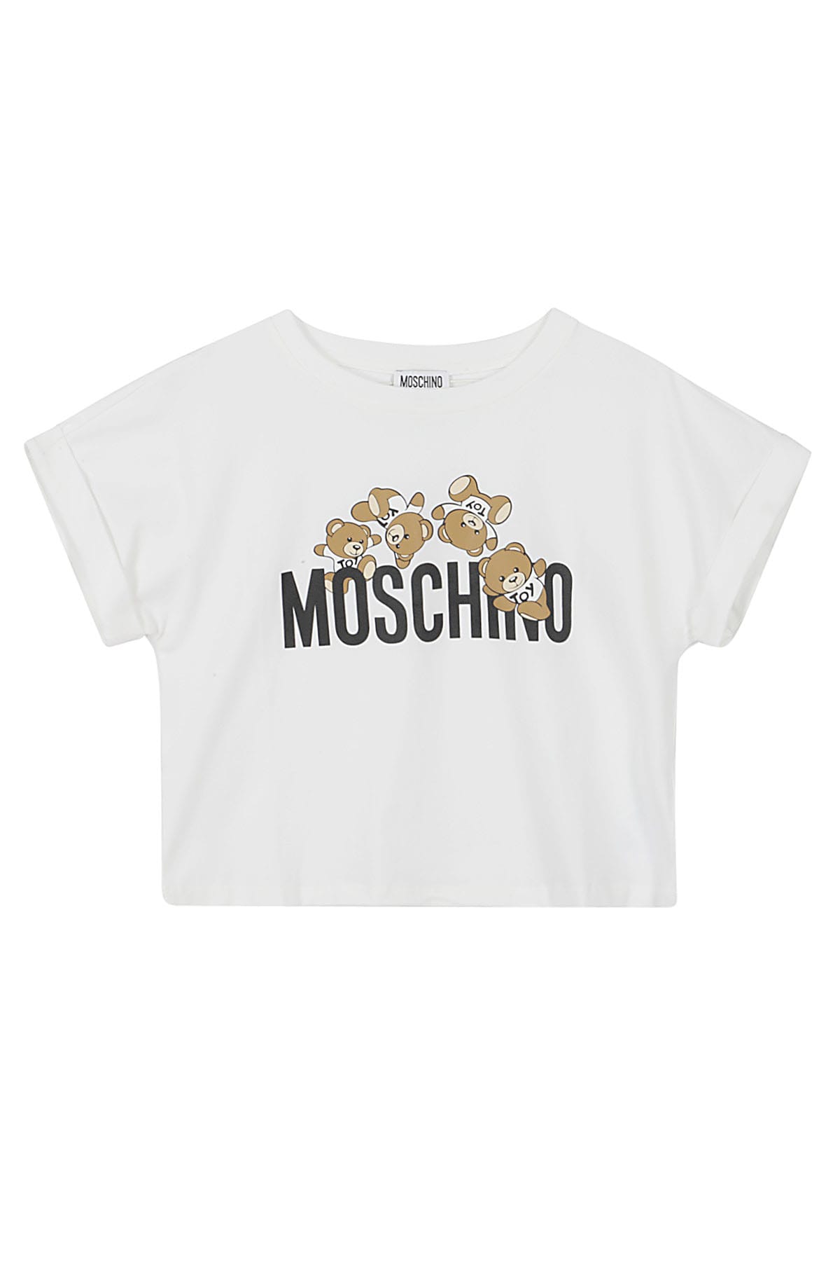 Shop Moschino Tshirt Addition In White