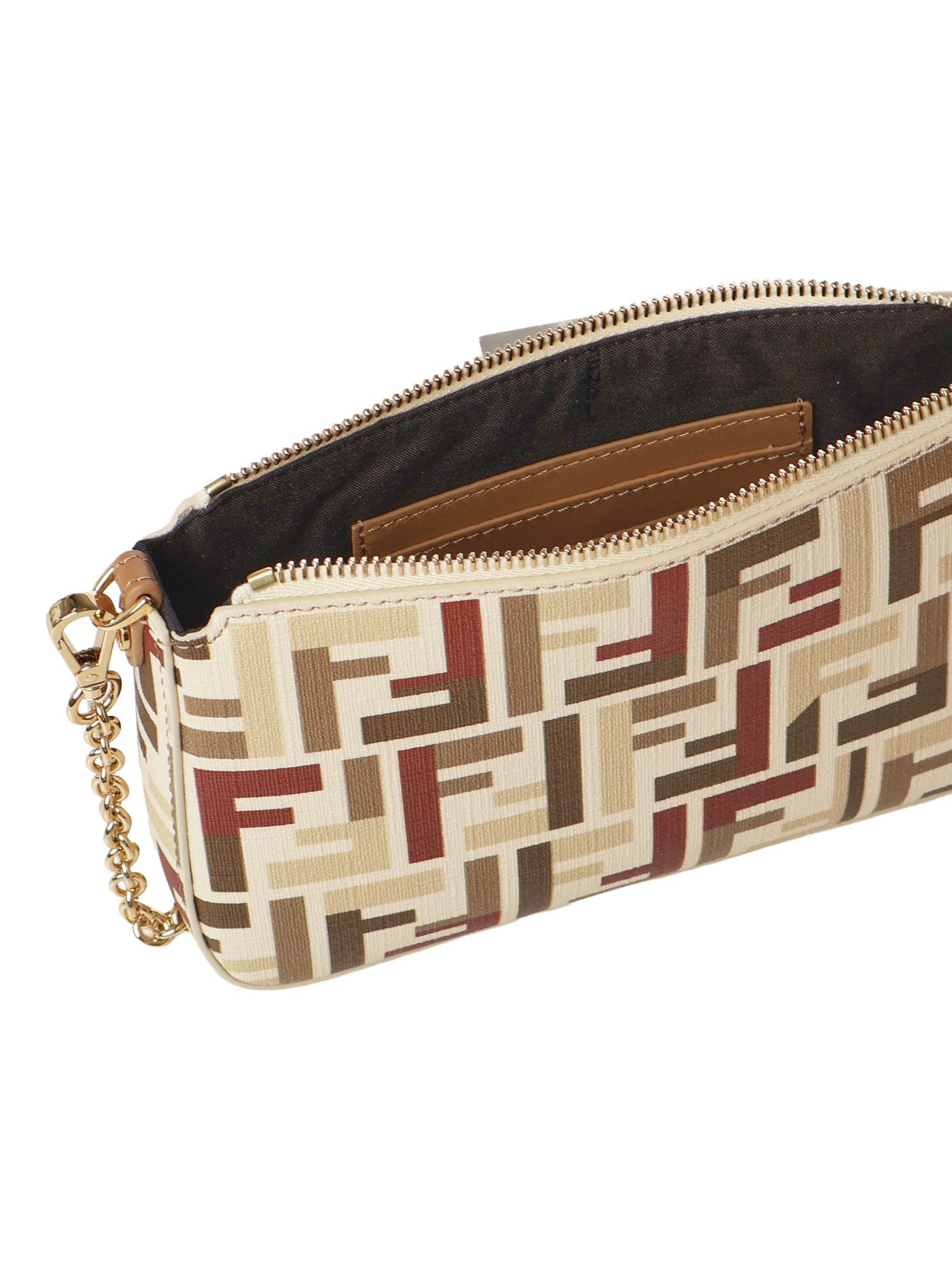 Fendi Baguette Pouch In Multi