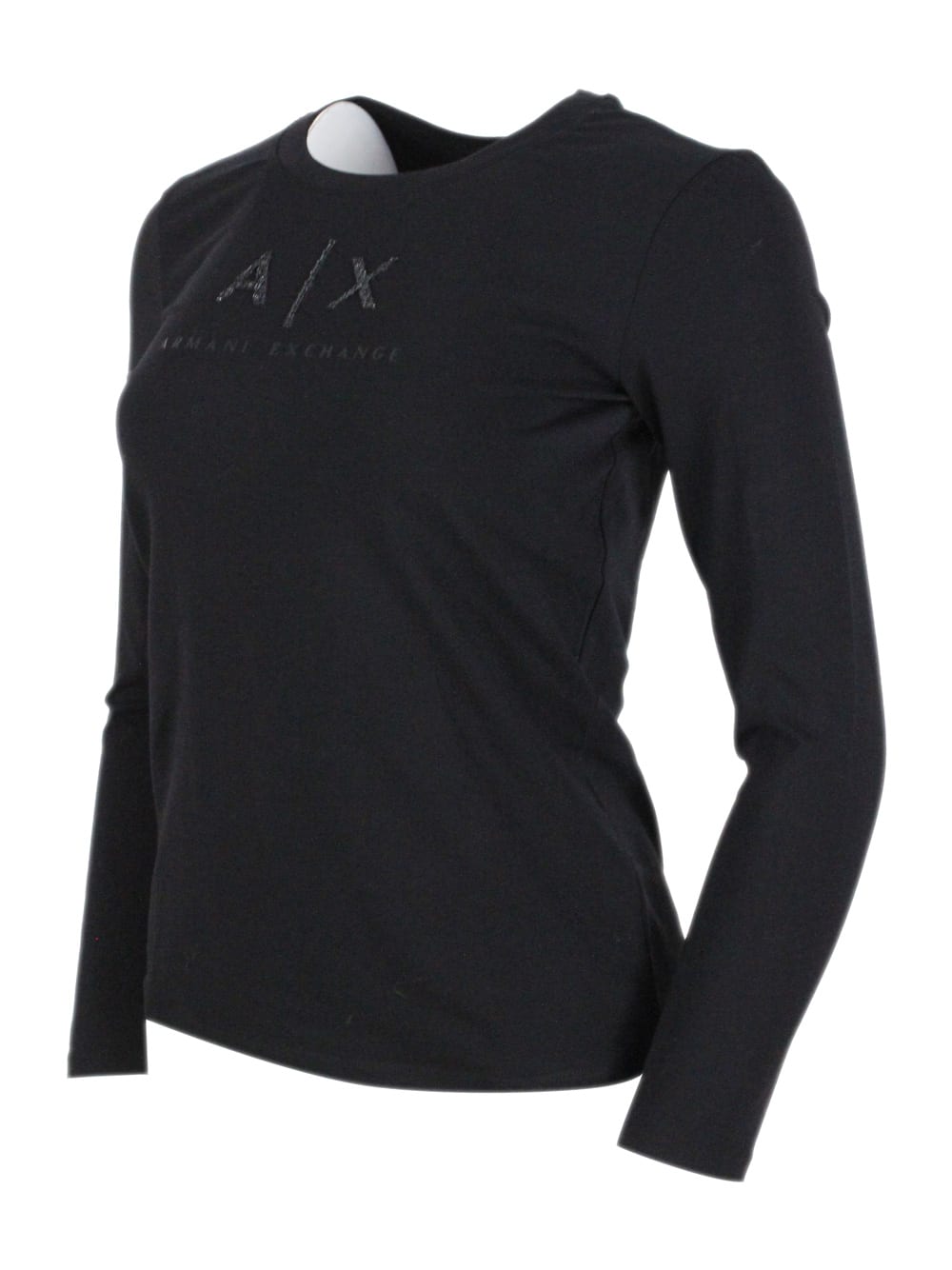 Armani Exchange T-shirts And Polos In Black