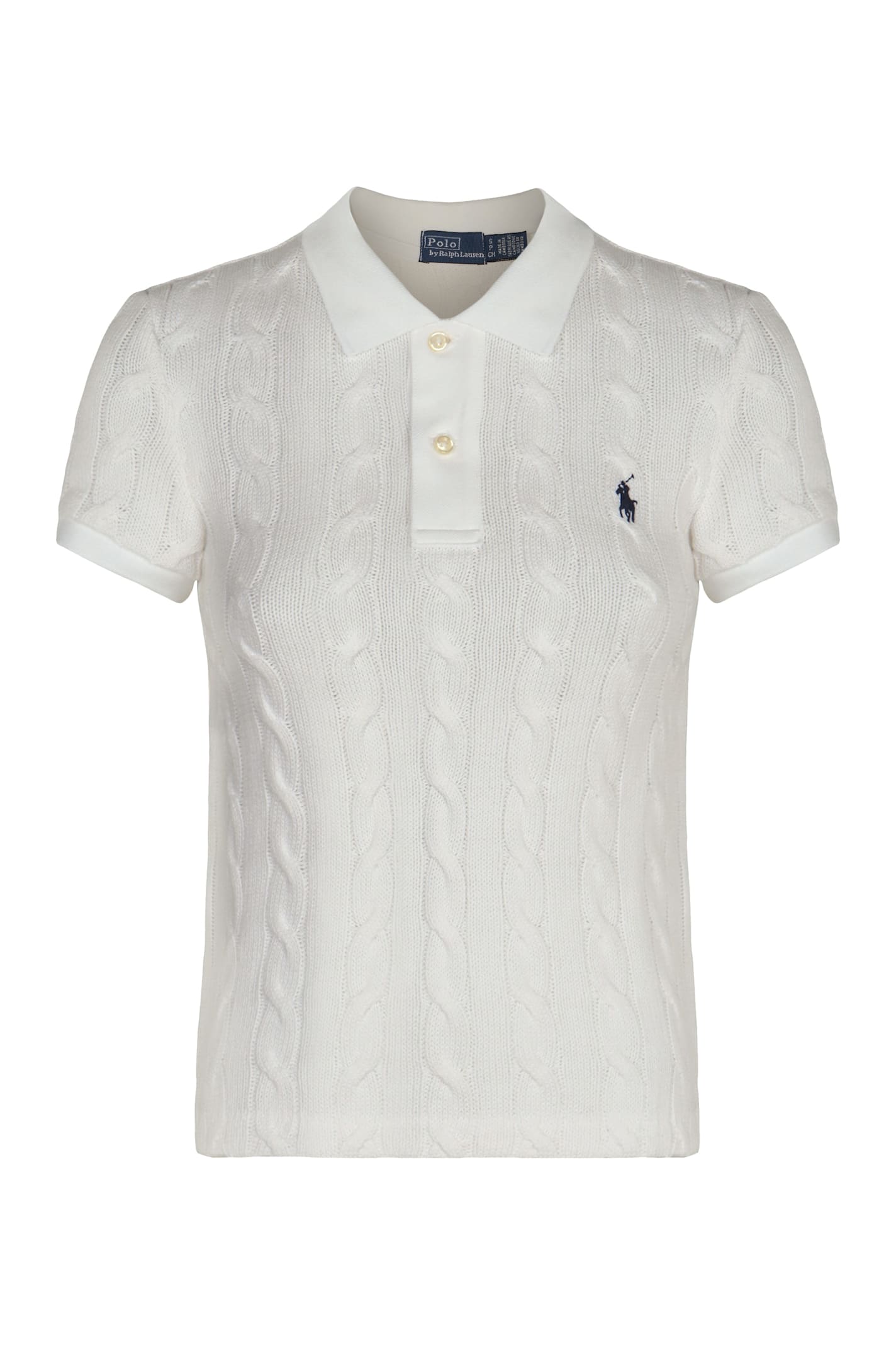 Polo Ralph Lauren Knitted Cotton Polo Shirt