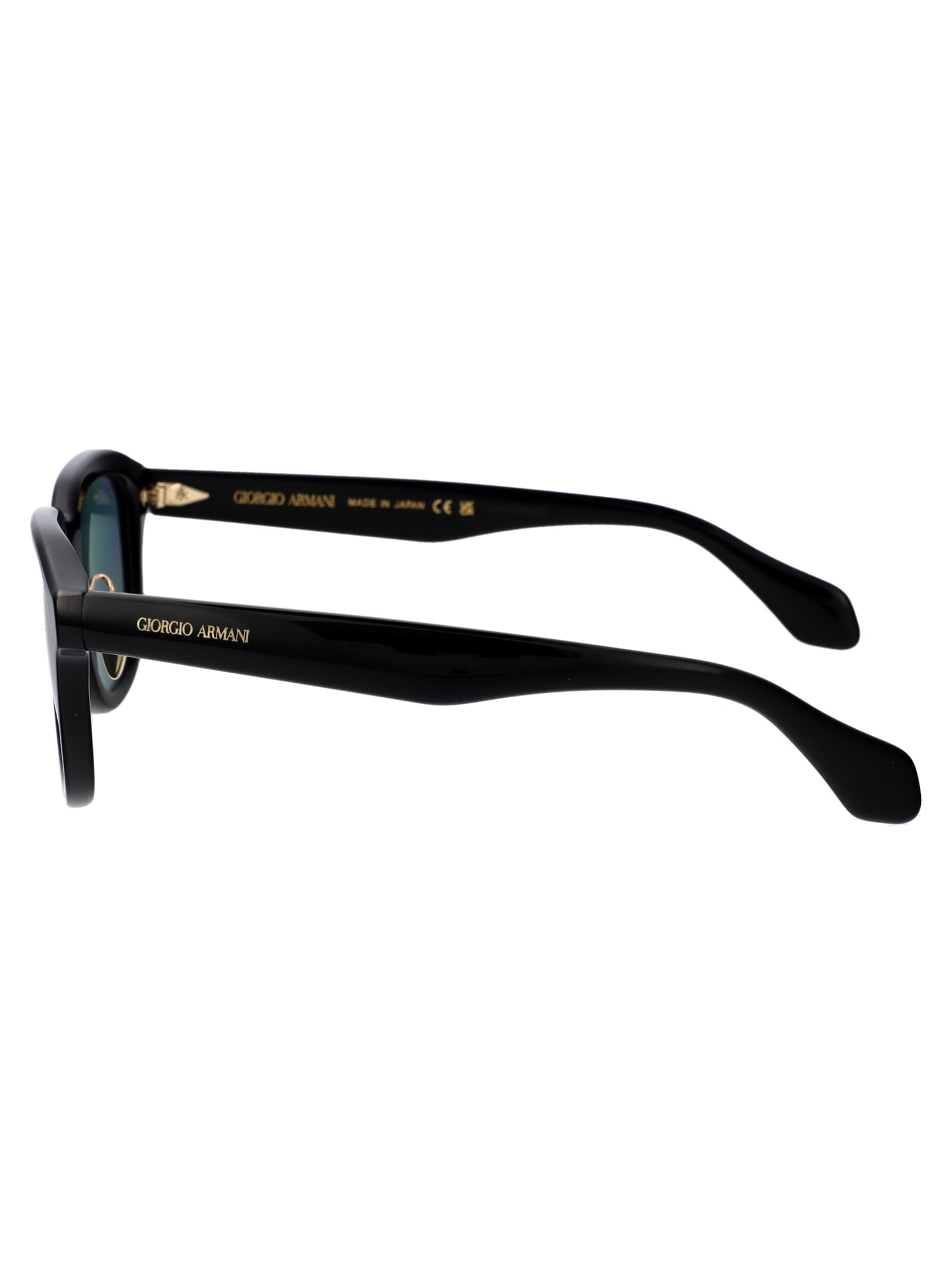 Shop Giorgio Armani 0ar8206 Sunglasses In 6060/1 Black