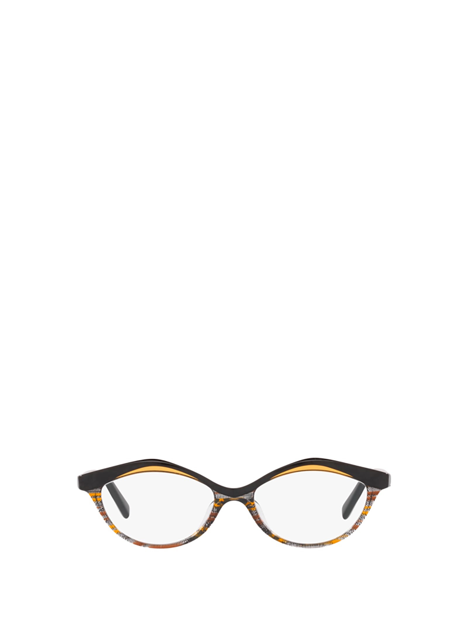 Alain Mikli A03155 Yellow Brown Glasses