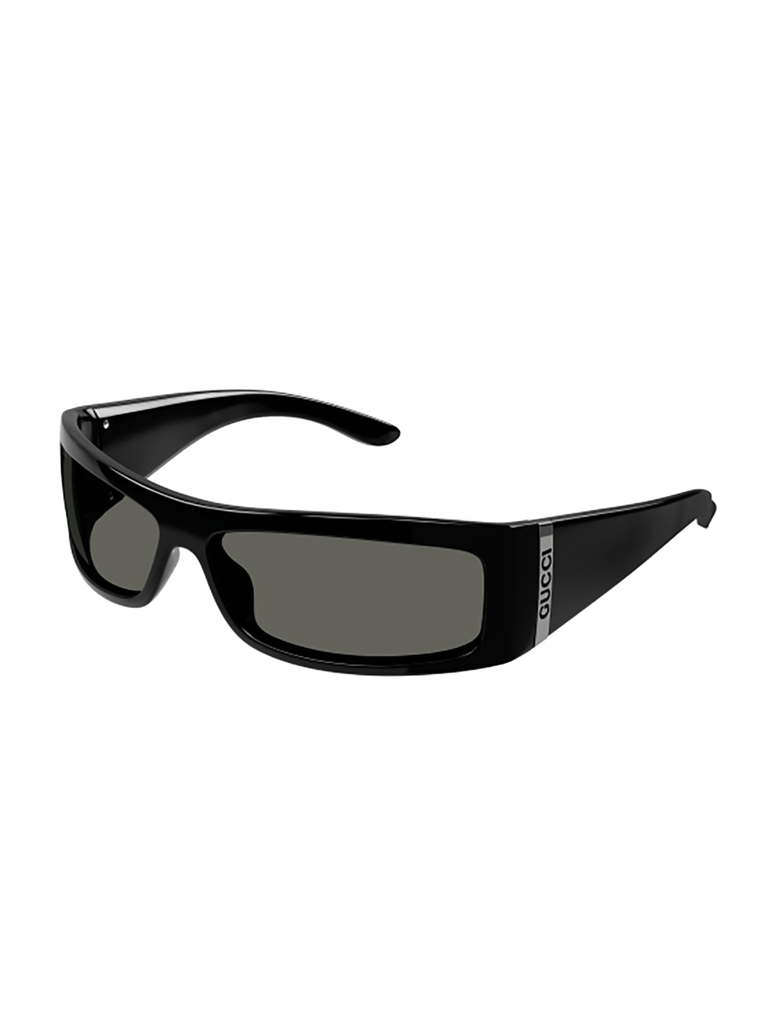 Shop Gucci Gg1492s Sunglasses In Black Black Grey
