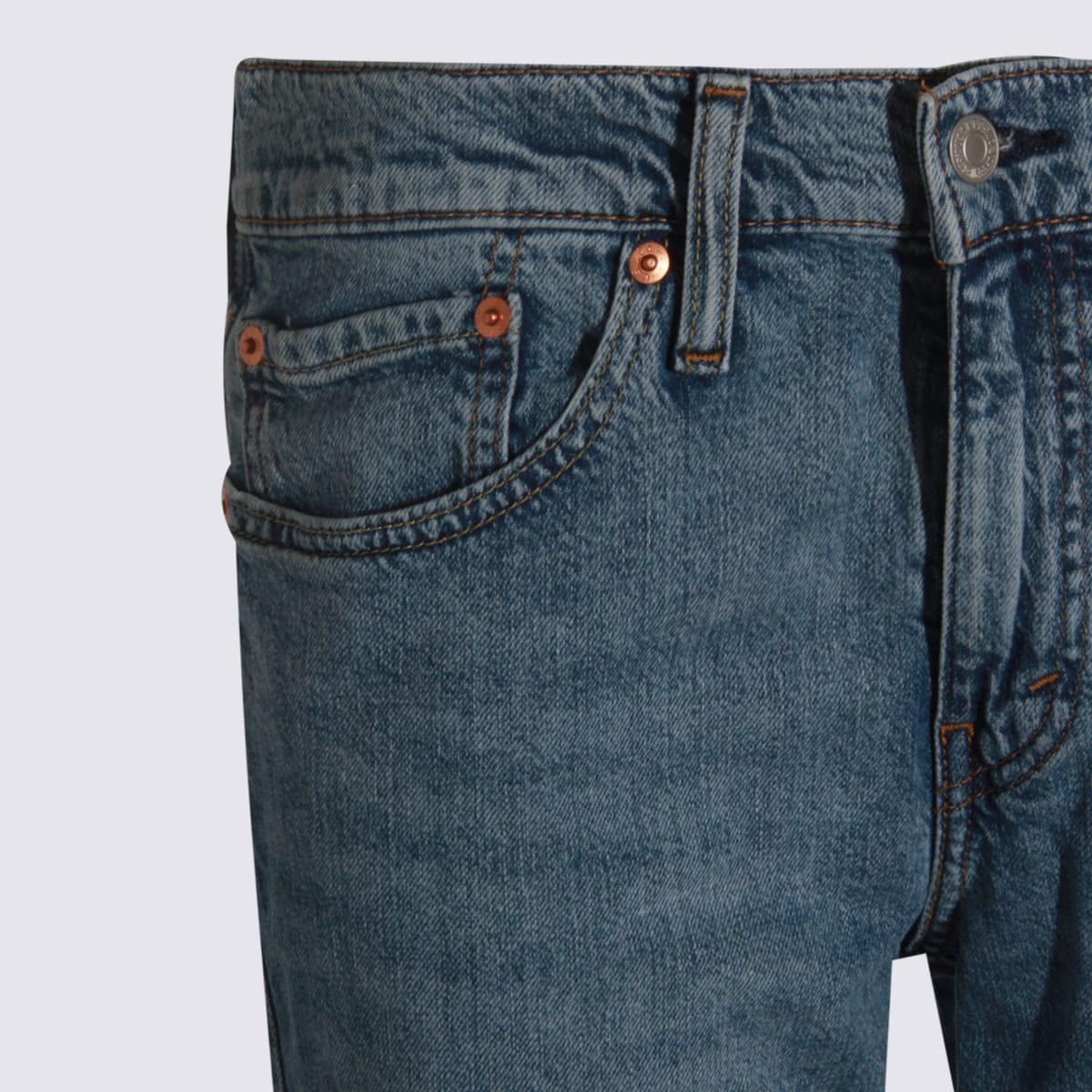 Levi's Light Blue 511 Cotton Jeans In Blue
