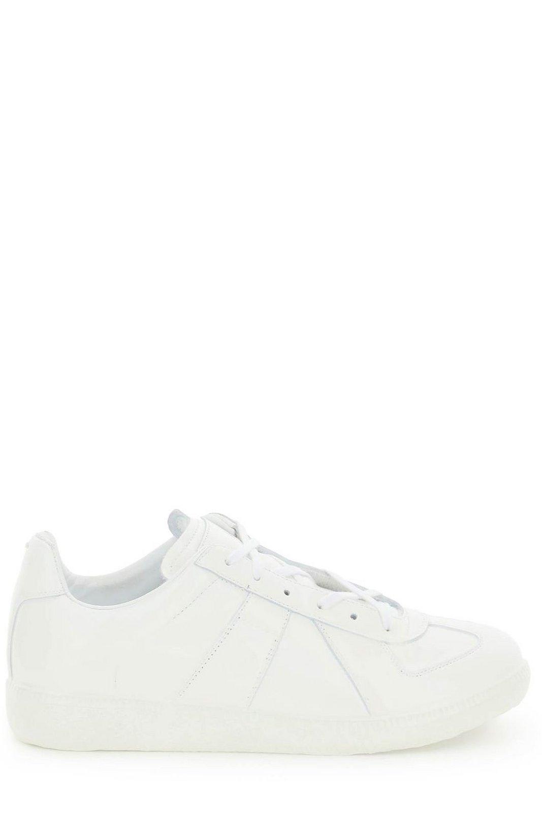 Maison Margiela Replica Low-top Sneakers In White