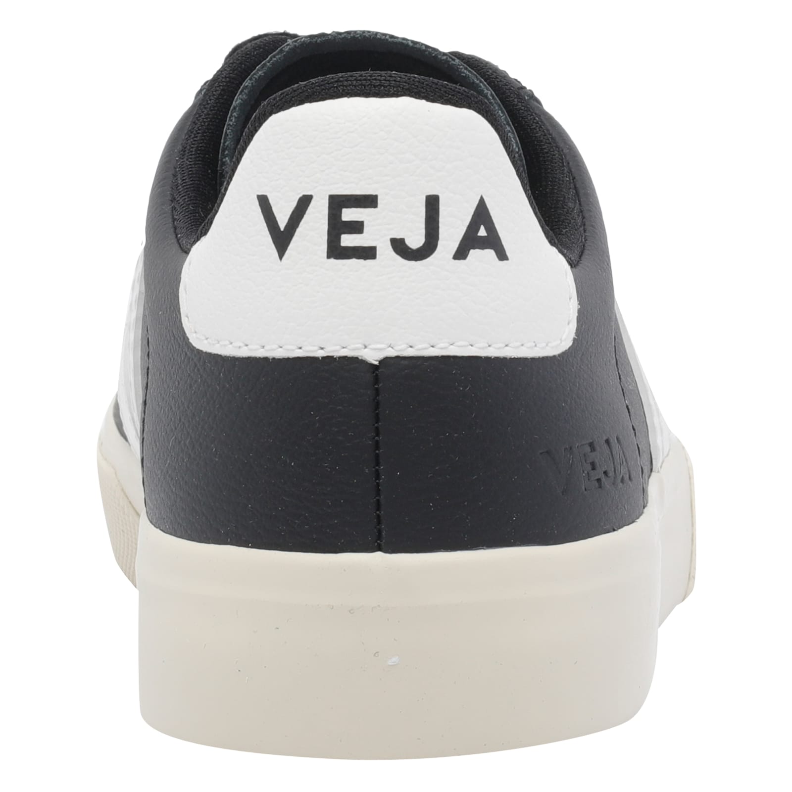 Veja Campo Sneakers With Textured Leather Upper In Black