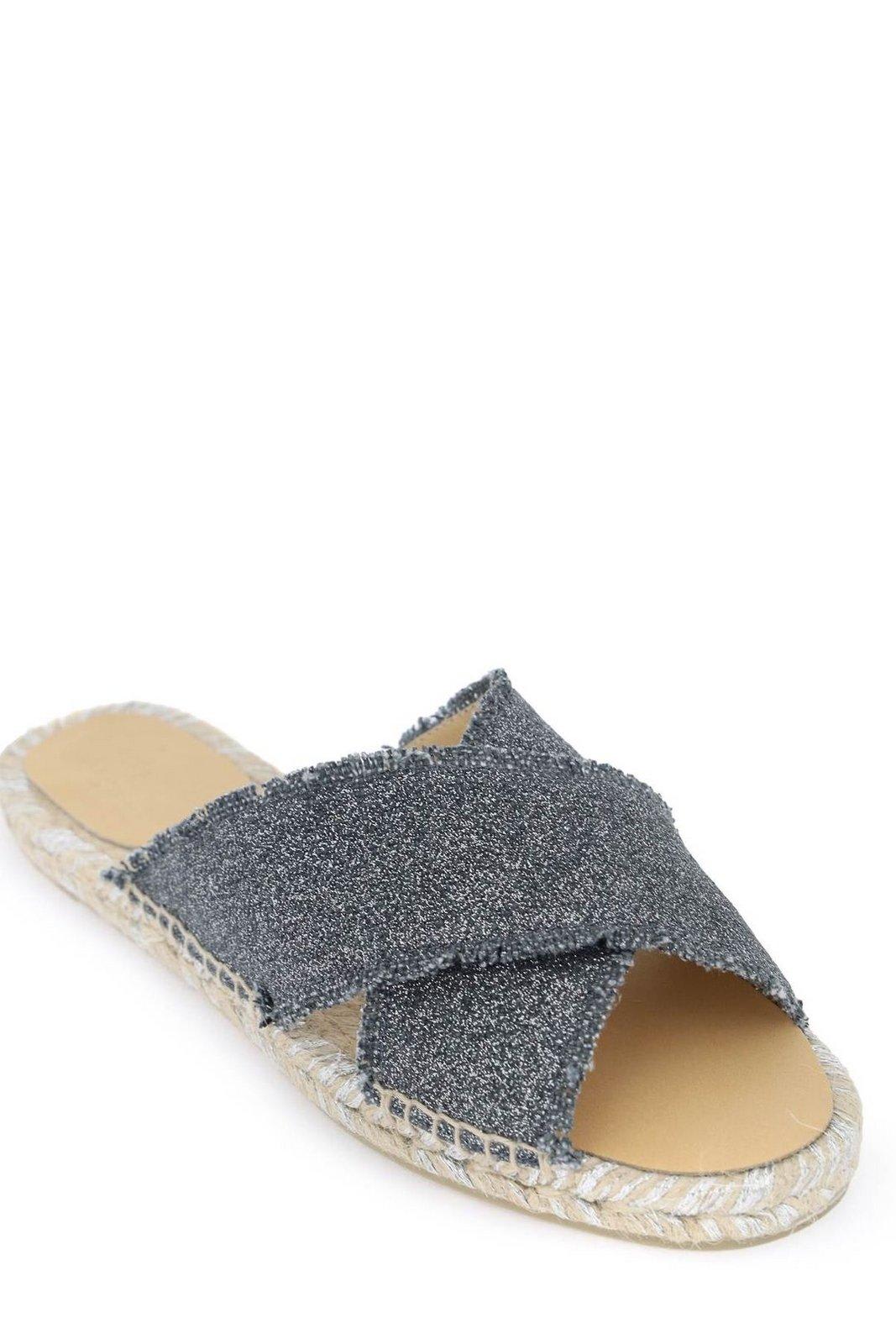 CASTAñER PALMERA CROSSOVER STRAP FLAT SANDALS